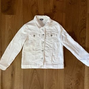 Soft BUFFALO DAVID BITTON Denim Jacket in White - Size  Medium